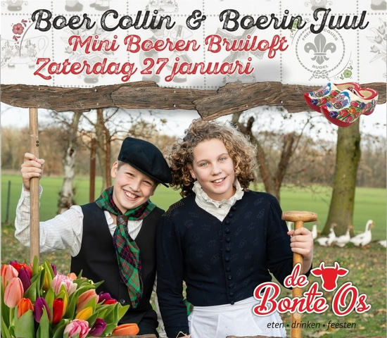 Kom ook naar de Boeren Bruiloft!